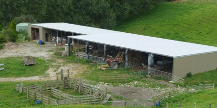 9 Bay Implement Shed